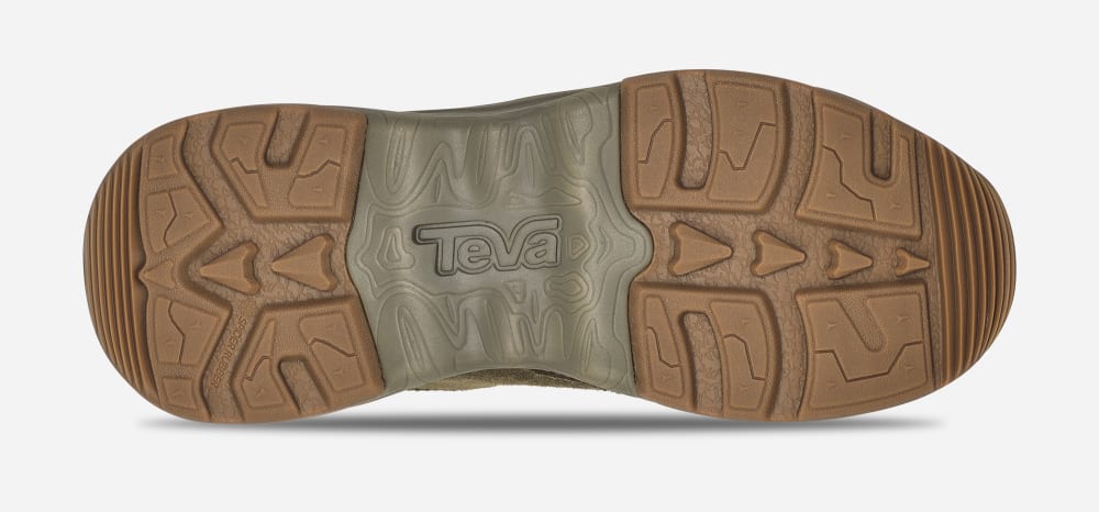 Baskets Teva Geotrecca Low Femme Vert Olive | France-9786