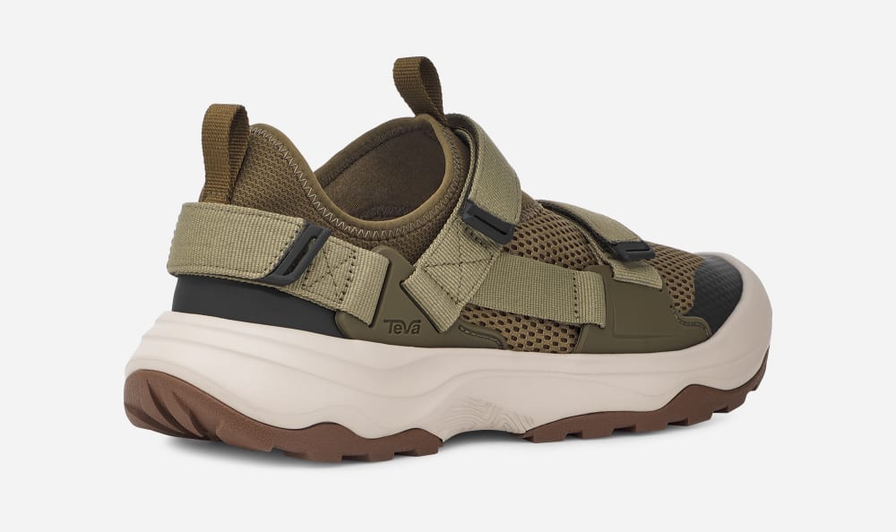 Baskets Teva Outflow Universal Homme Vert Olive Foncé | France-2430