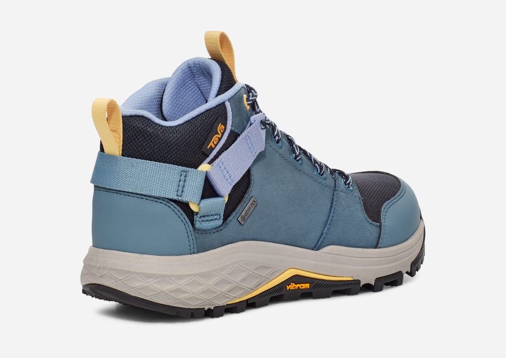 Bottes Randonnée Teva Grandview Gore-Tex Femme Bleu | France-3724