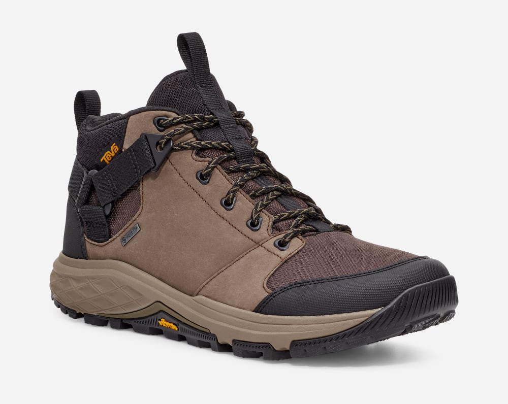 Bottes Randonnée Teva Grandview Gore-Tex Homme Chocolat | France-4620