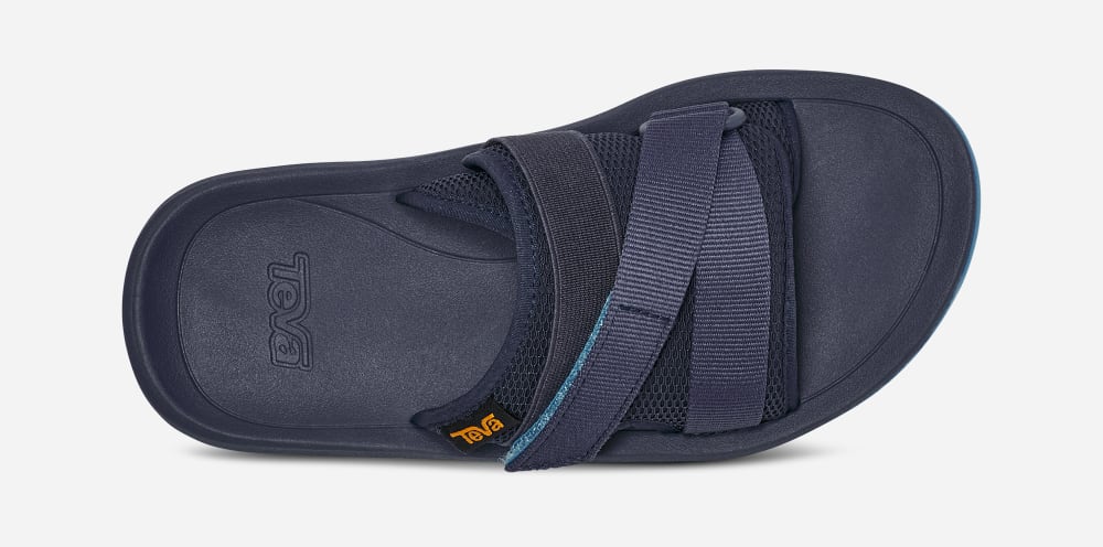 Claquette Teva Hurricane Verge Enfant Indigo Bleu | France-5329