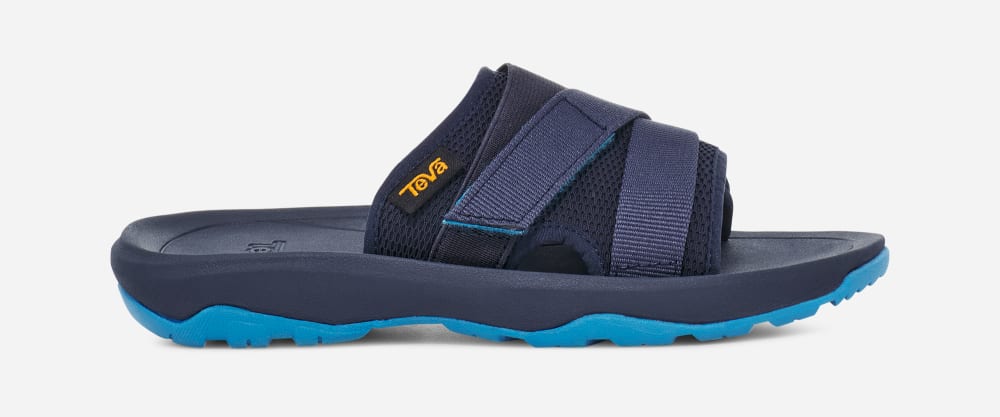 Claquette Teva Hurricane Verge Enfant Indigo Bleu | France-5329