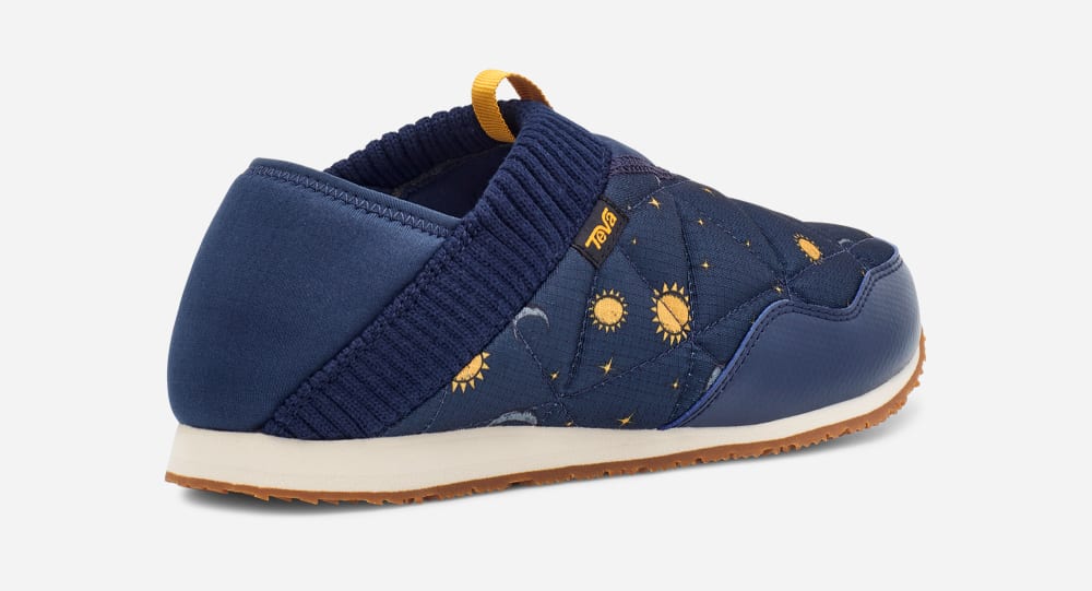 Mocassin Teva ReEMBER SUN AND MOON Homme Orange Bleu | France-7019