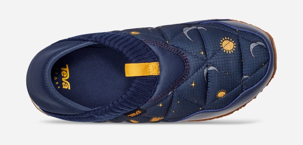 Mocassin Teva ReEMBER SUN AND MOON Homme Orange Bleu | France-7019