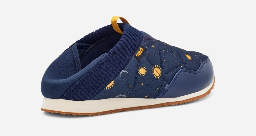 Mocassin Teva ReEMBER SUN AND MOON Homme Orange Bleu | France-7019