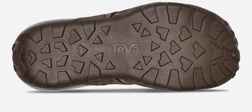 Sandales Randonnée Teva Flintwood Homme Cafe | France-9740