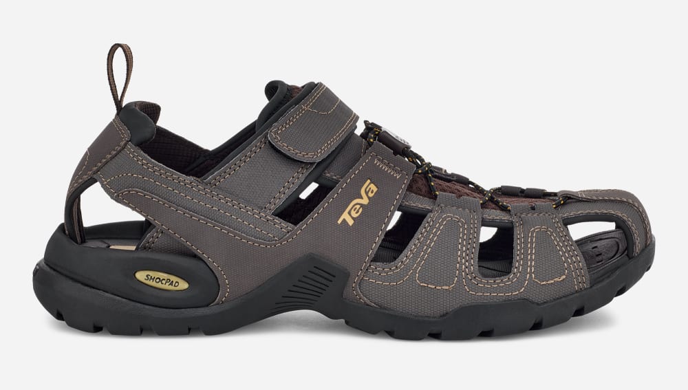 Sandales Randonnée Teva Forebay Homme Cafe | France-2506