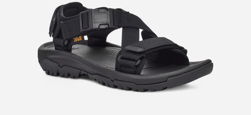 Sandales Randonnée Teva Hurricane Verge Femme Noir | France-1564