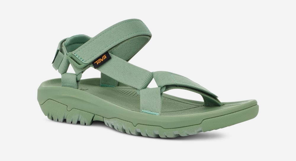 Sandales Randonnée Teva Hurricane XLT2 Femme Vert | France-2617