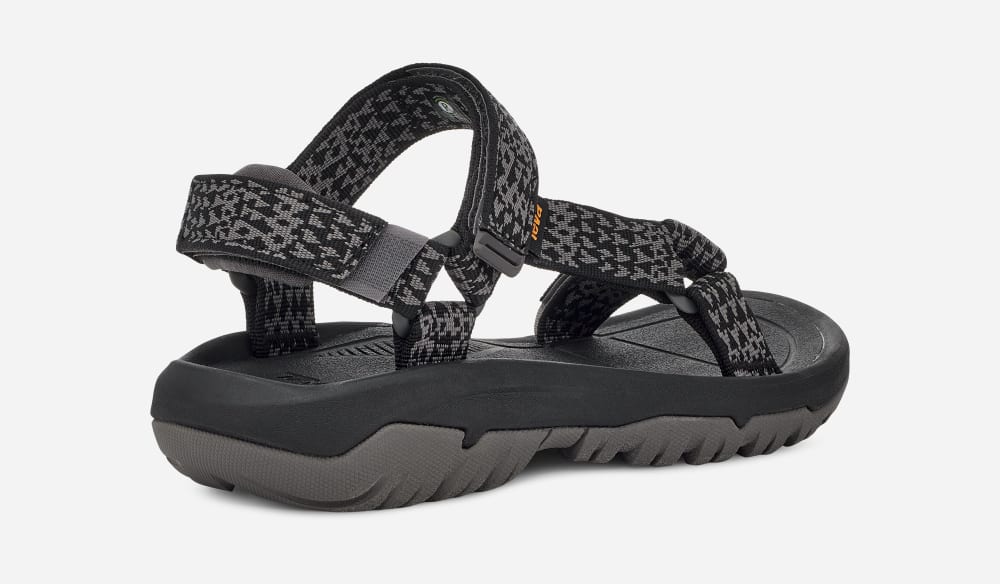 Sandales Randonnée Teva Hurricane XLT2 Femme Noir Grise | France-4197