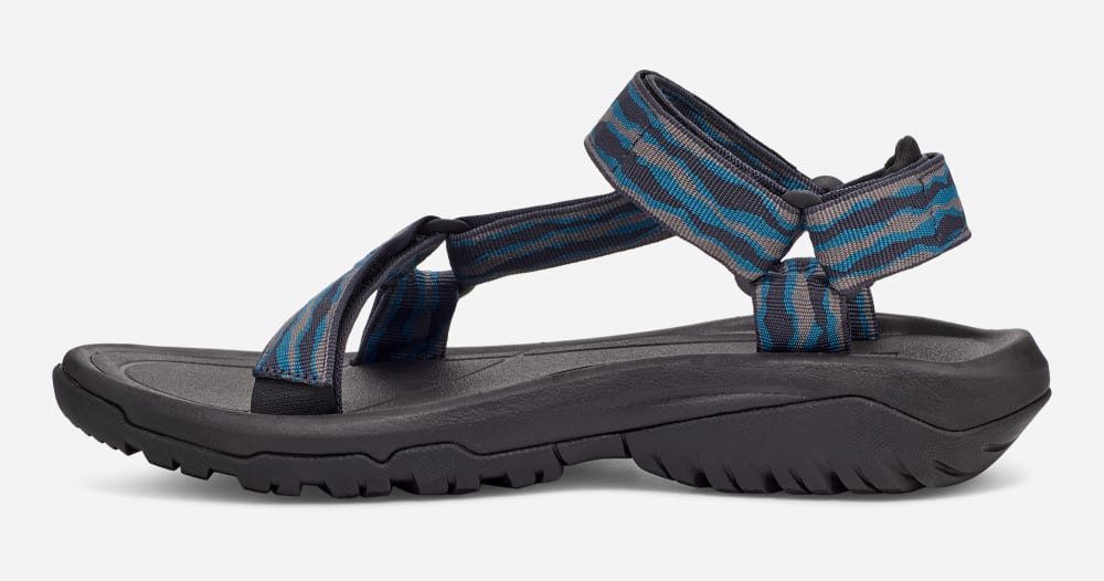 Sandales Randonnée Teva Hurricane XLT2 Femme Bleu Bleu Marine Grise | France-8394