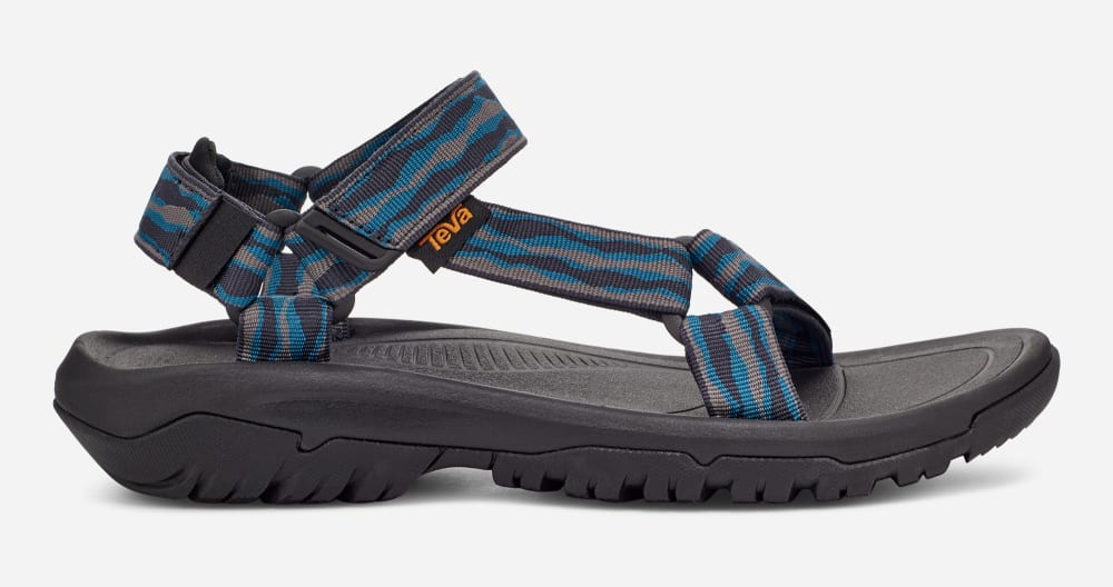 Sandales Randonnée Teva Hurricane XLT2 Femme Bleu Bleu Marine Grise | France-8394