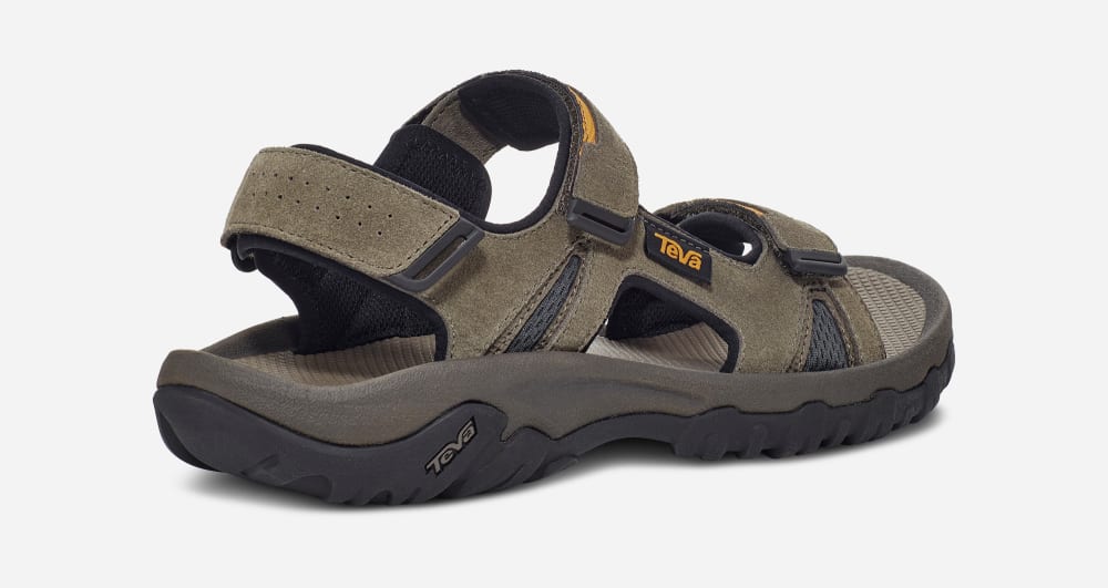 Sandales Randonnée Teva Katavi 2 Homme Kaki | France-6143