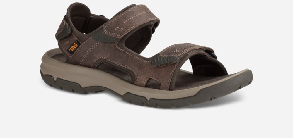 Sandales Randonnée Teva Langdon Homme Marron | France-6045