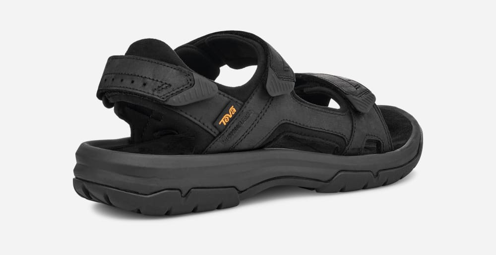 Sandales Randonnée Teva Langdon Homme Noir | France-0739