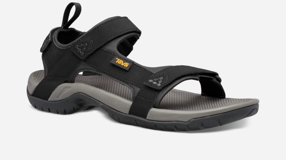 Sandales Randonnée Teva Meacham Homme Noir | France-6058