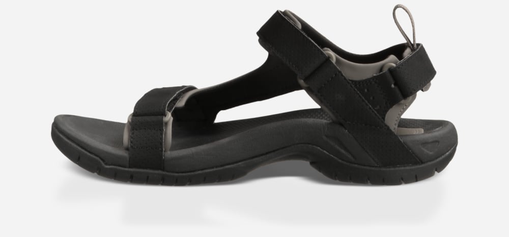 Sandales Randonnée Teva Minam Homme Noir | France-3476