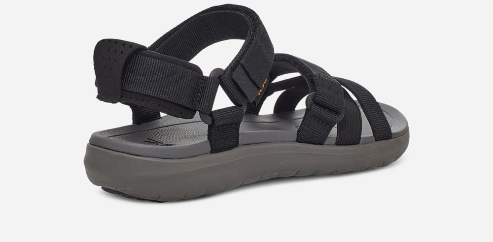 Sandales Randonnée Teva Sanborn Mia Femme Noir | France-2437