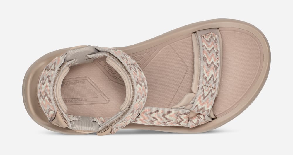 Sandales Randonnée Teva Terra Fi 5 Universal Femme Beige | France-3278