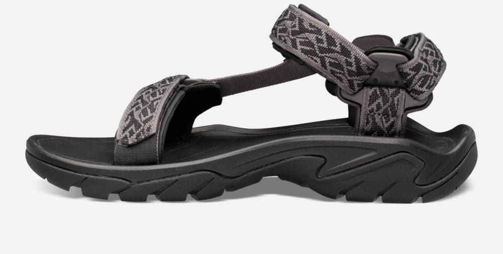 Sandales Randonnée Teva Terra Fi 5 Universal Homme Noir | France-7829