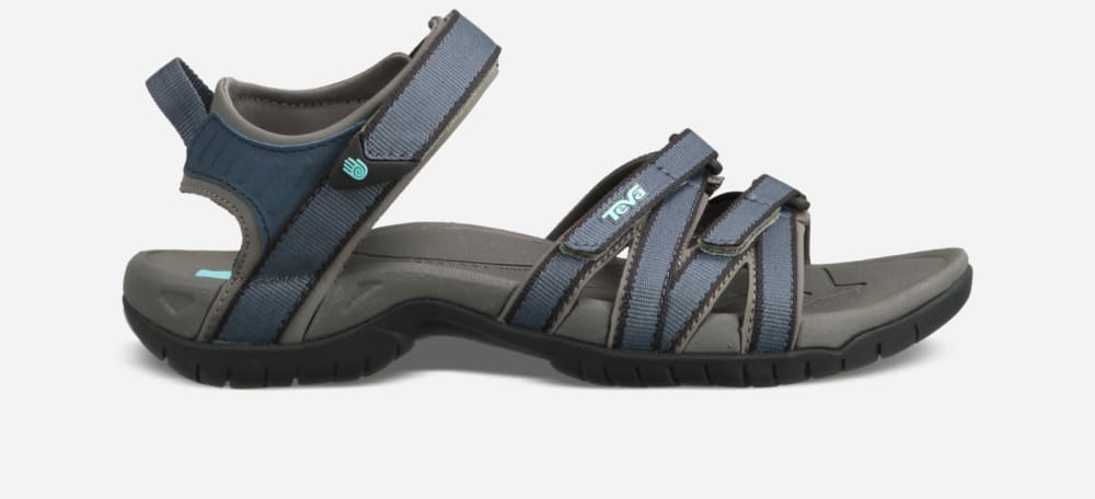 Sandales Randonnée Teva Tirra Femme Bleu | France-6125