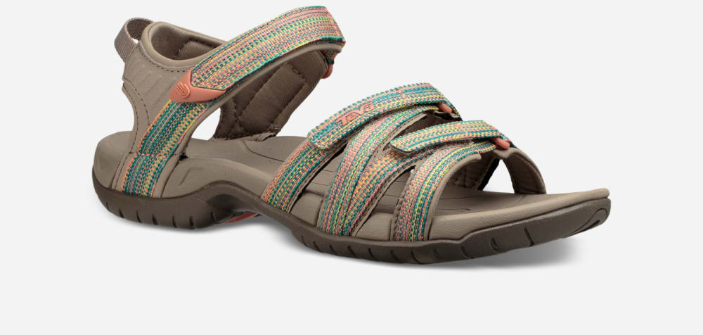 Sandales Randonnée Teva Tirra Femme Multicolore | France-1095