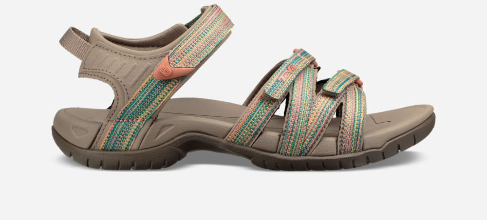 Sandales Randonnée Teva Tirra Femme Multicolore | France-1095