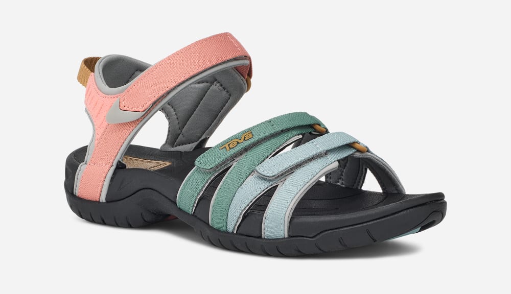 Sandales Randonnée Teva Tirra Femme Multicolore Clair | France-3015