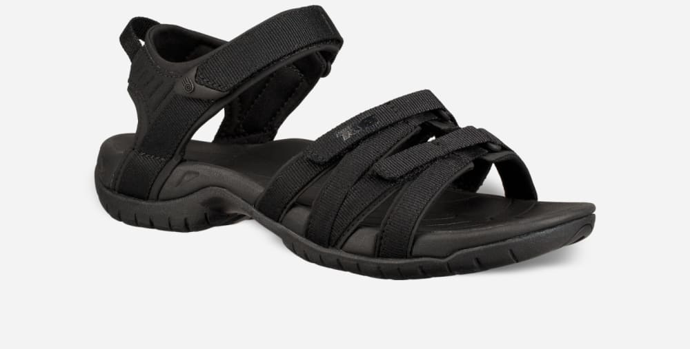 Sandales Randonnée Teva Tirra Femme Noir Noir | France-8210