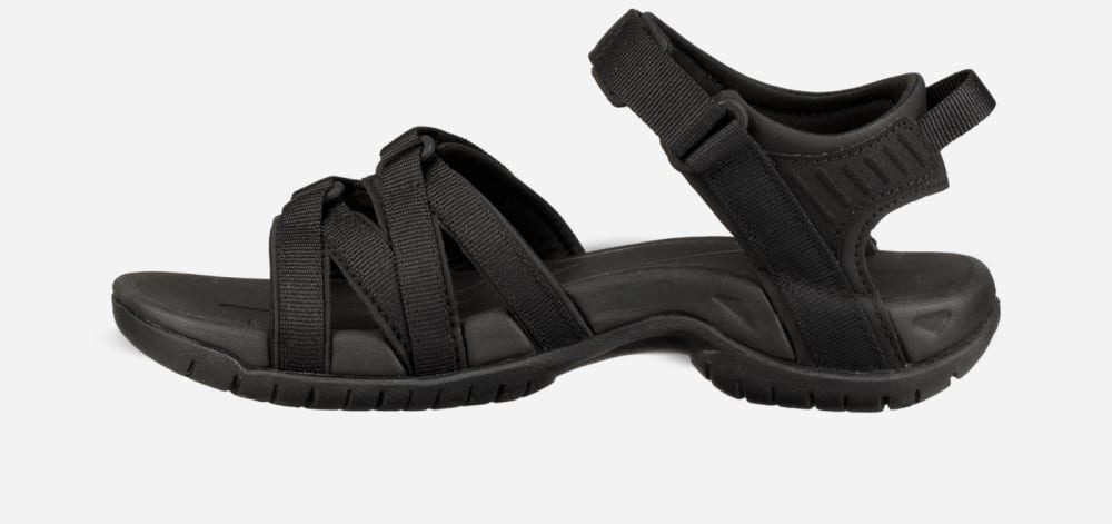 Sandales Randonnée Teva Tirra Femme Noir Noir | France-8210