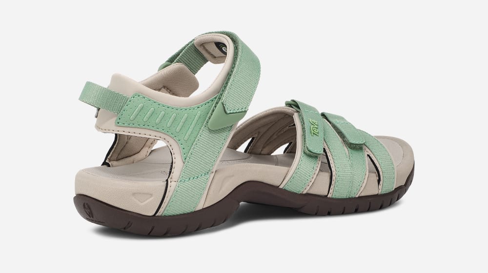 Sandales Randonnée Teva Tirra Femme Vert | France-2370