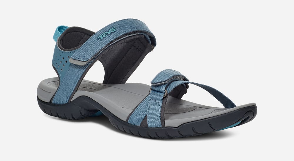 Sandales Randonnée Teva Verra Femme Bleu | France-9253