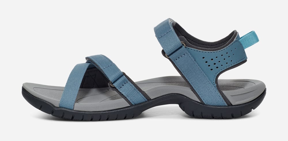 Sandales Randonnée Teva Verra Femme Bleu | France-9253