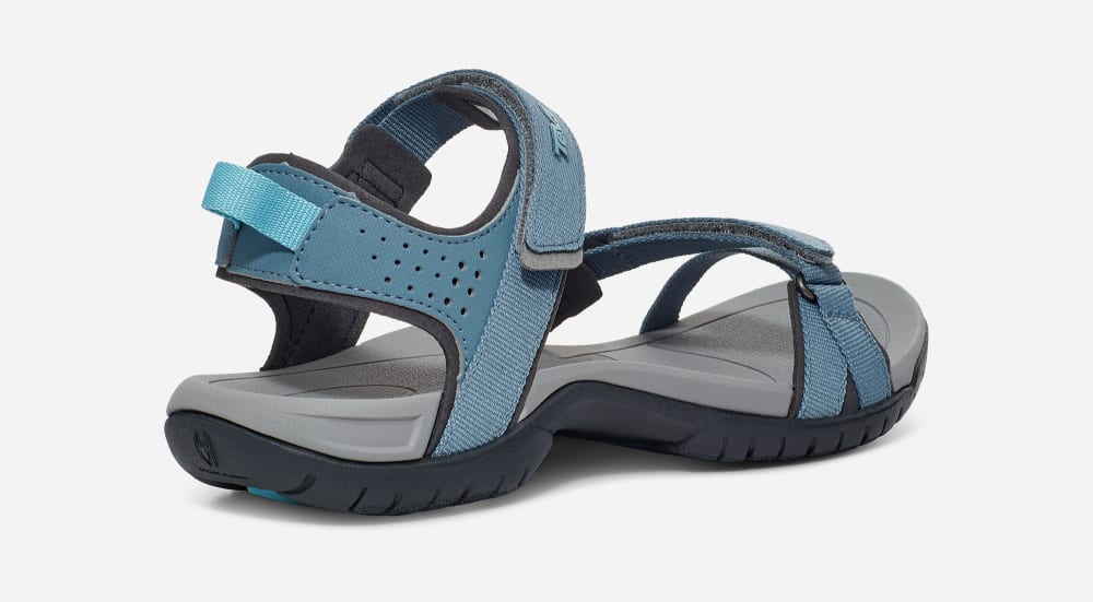 Sandales Randonnée Teva Verra Femme Bleu | France-9253