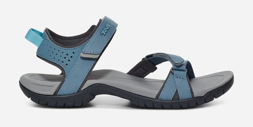 Sandales Randonnée Teva Verra Femme Bleu | France-9253