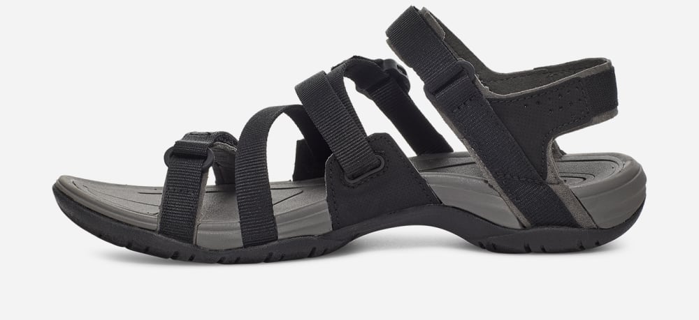 Sandales Teva Ascona Sport WEB Femme Noir | France-6490