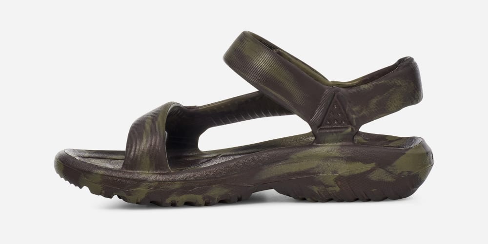 Sandales Teva Hurricane Drift Huemix Enfant Vert Olive | France-6149