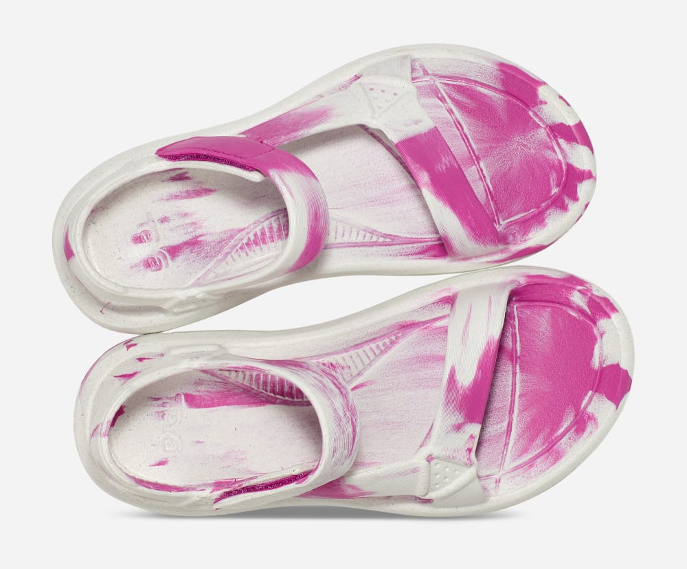 Sandales Teva Hurricane Drift Huemix Femme Rose Violette | France-5789