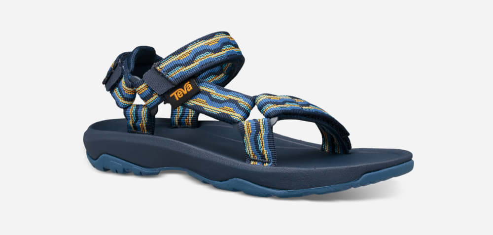 Sandales Teva Hurricane XLT 2 Enfant Bleu Foncé | France-0946