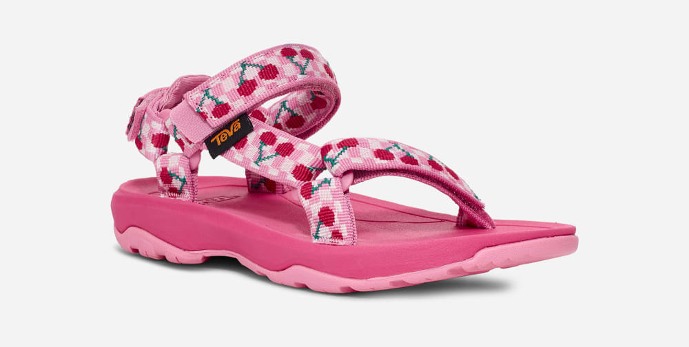 Sandales Teva Hurricane XLT 2 Enfant Rose Blanche Clair | France-7120