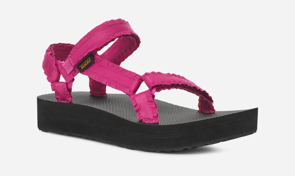 Sandales Teva Midform Universal Adorn Femme Rose Violette | France-6072