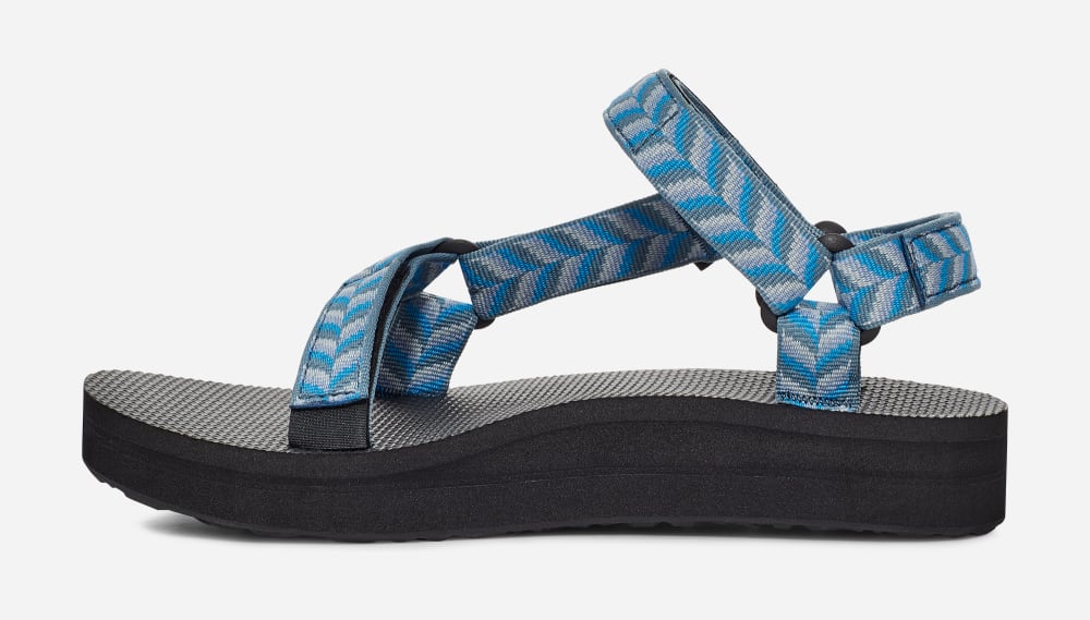 Sandales Teva Midform Universal Femme Bleu | France-3148