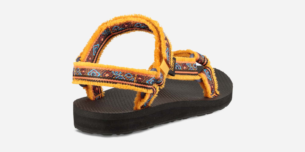 Sandales Teva Original Universal Maressa Femme Orange Fleur Multicolore | France-0528