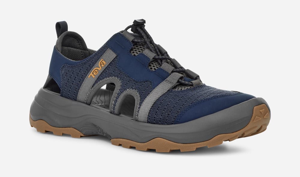 Sandales Teva Outflow CT Homme Indigo | France-7941