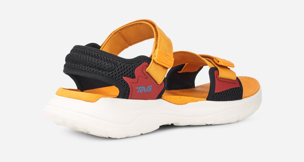 Sandales Teva Zymic Homme Doré Orange | France-9087