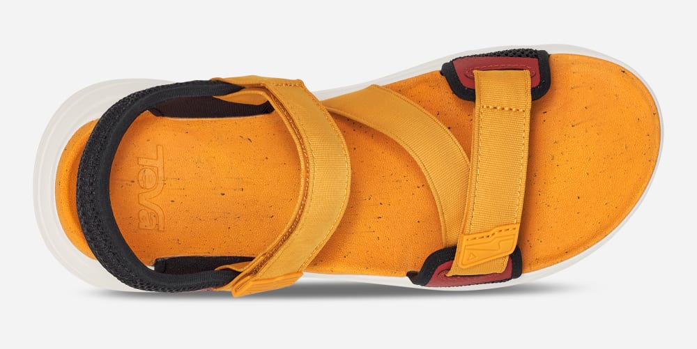 Sandales Teva Zymic Homme Doré Orange | France-9087