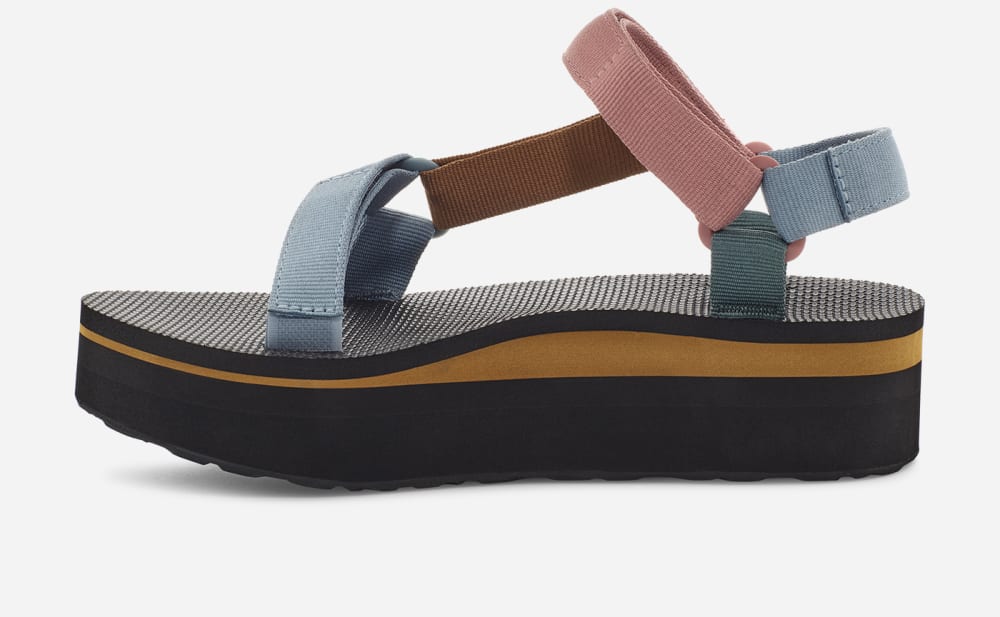 Sandales à Plateforme Teva Flatform Universal Femme Multicolore Clair | France-3049