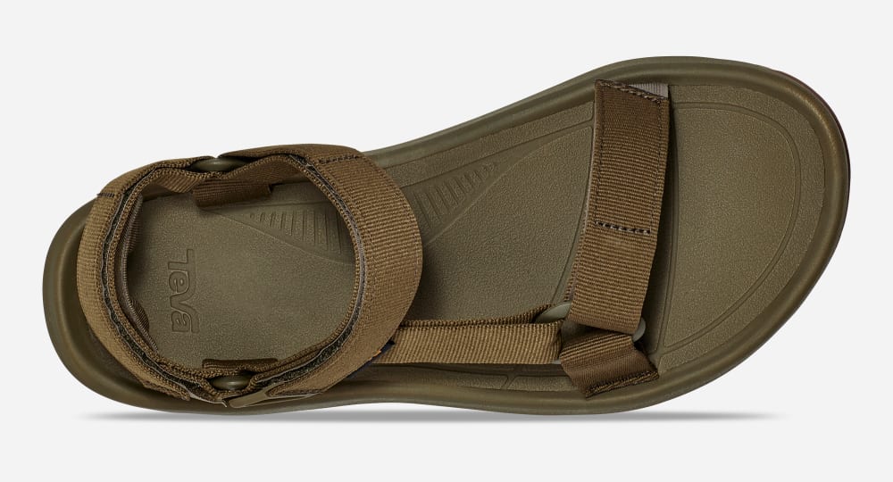 Sandales à Plateforme Teva Hurricane Xlt2 Ampsole Femme Vert Olive Foncé | France-5164