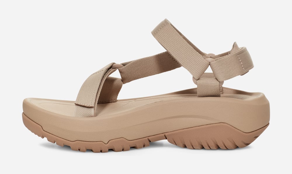 Sandales à Plateforme Teva Hurricane Xlt2 Ampsole Femme Beige | France-7052