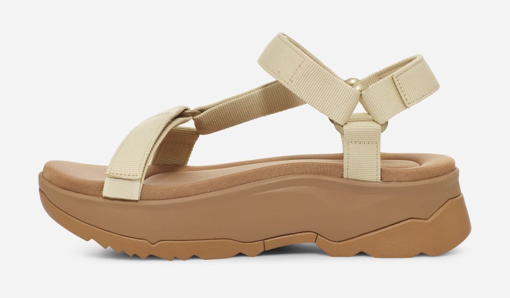 Sandales à Plateforme Teva Jadito Universal Femme Beige | France-9352